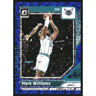 2024-25 Donruss Optic Fast Break Blue #181 Mark Williams