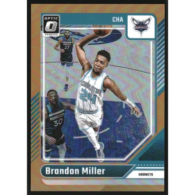 2024-25 Donruss Optic Orange #16 Brandon Miller