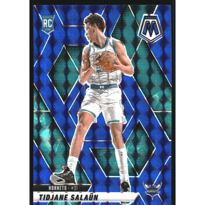 2024-25 Panini Mosaic Mosaic Blue #241 Tidjane Salaun