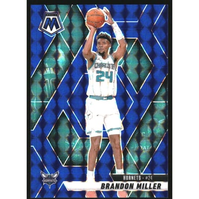 2024-25 Panini Mosaic Mosaic Blue #51 Brandon Miller