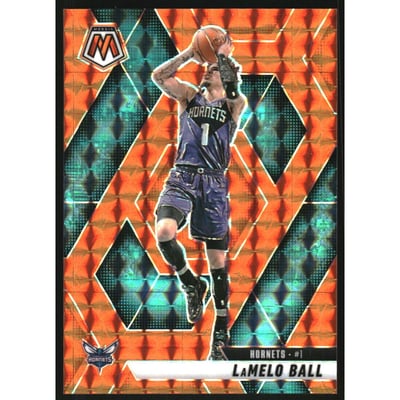 2024-25 Panini Mosaic Mosaic Orange #190 LaMelo Ball