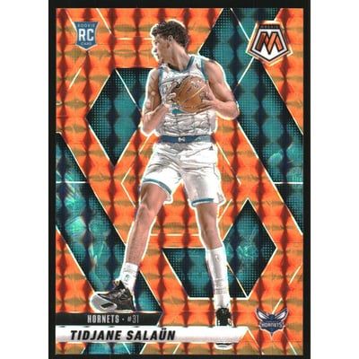 2024-25 Panini Mosaic Mosaic Orange #241 Tidjane Salaun