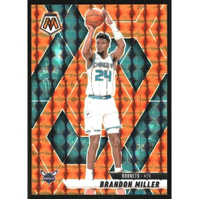 2024-25 Panini Mosaic Mosaic Orange #51 Brandon Miller