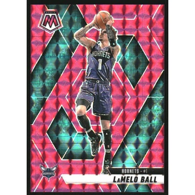 2024-25 Panini Mosaic Mosaic Pink #190 LaMelo Ball