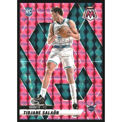 2024-25 Panini Mosaic Mosaic Pink #241 Tidjane Salaun