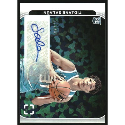 2024-25 Panini PhotoGenic Rookie Autographs Diamond #6 Tidjane Salaun