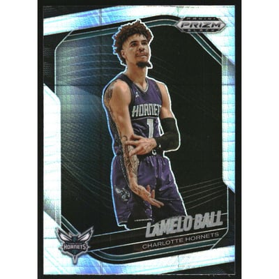 2024-25 Panini Prizm Black Prizms Hyper #26 LaMelo Ball