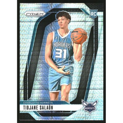 2024-25 Panini Prizm Prizms Hyper #262 Tidjane Salaun