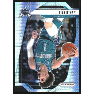 2024-25 Panini Prizm Prizms Hyper #30 LaMelo Ball