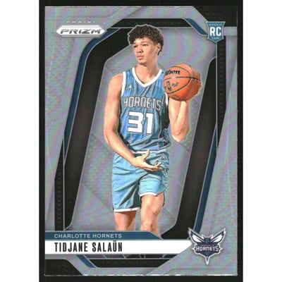 2024-25 Panini Prizm Prizms Silver #262 Tidjane Salaun