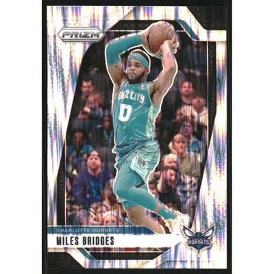 2024-25 Panini Prizm Prizms Skewed #43 Miles Bridges