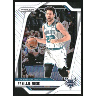 2024-25 Panini Prizm Prizms White #88 Vasilije Micic