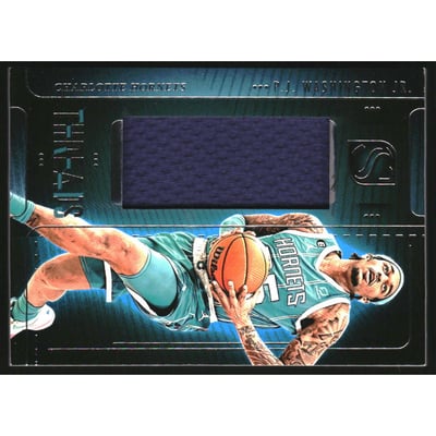 2024-25 Panini Silhouette Threads #64 P.J. Washington Jr.