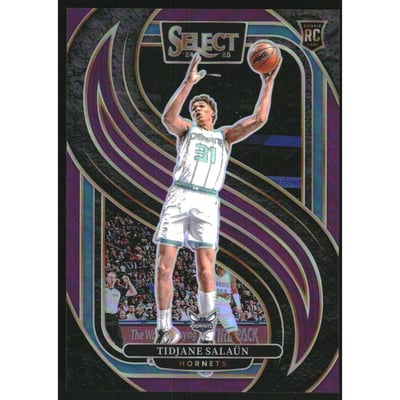 2024-25 Select Purple Prizms #169 Tidjane Salaun