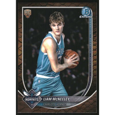 2025-26 Bowman Chrome Reptilian Refractors #BCV29 Liam McNeeley