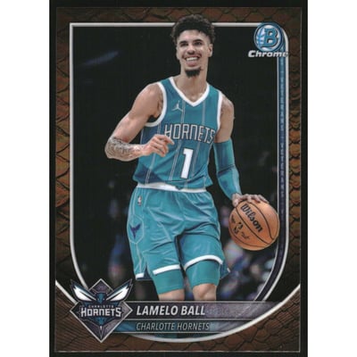 2025-26 Bowman Chrome Reptilian Refractors #BCV86 LaMelo Ball