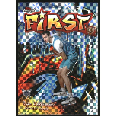 2025-26 Finest First X-Fractors #F24 Ryan Kalkbrenner