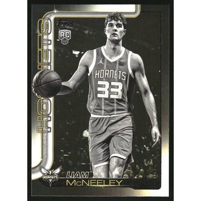 2025-26 Topps Blackout #229 Liam McNeeley