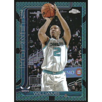 2025-26 Topps Chrome Aqua Basketball Refractors #65 Grant Williams