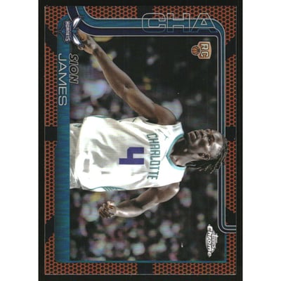 2025-26 Topps Chrome Basketball Refractors #283 Sion James