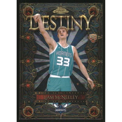 2025-26 Topps Chrome Destiny Refractors #D22 Liam McNeeley