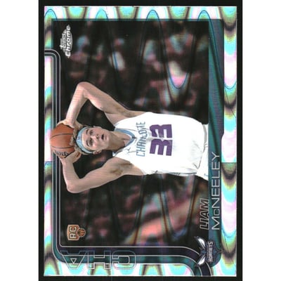 2025-26 Topps Chrome RayWave Refractors #279 Liam McNeeley