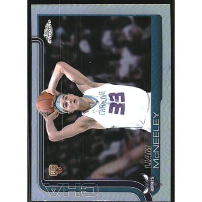 2025-26 Topps Chrome Refractors #279 Liam McNeeley