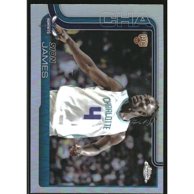 2025-26 Topps Chrome Refractors #283 Sion James