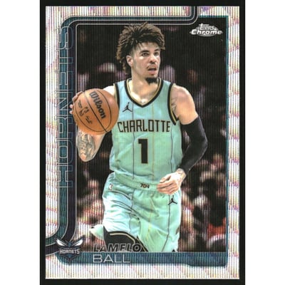 2025-26 Topps Chrome Wave Refractors #39 LaMelo Ball