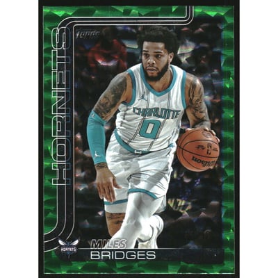 2025-26 Topps Crackleboard Green #69 Miles Bridges
