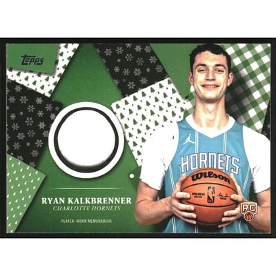 2025-26 Topps Holiday Holiday Relics #HR29 Ryan Kalkbrenner