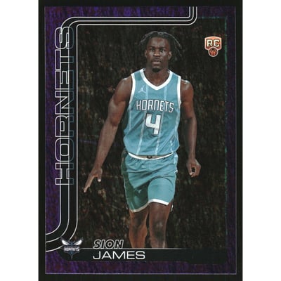 2025-26 Topps Purple Holo Foil #233 Sion James