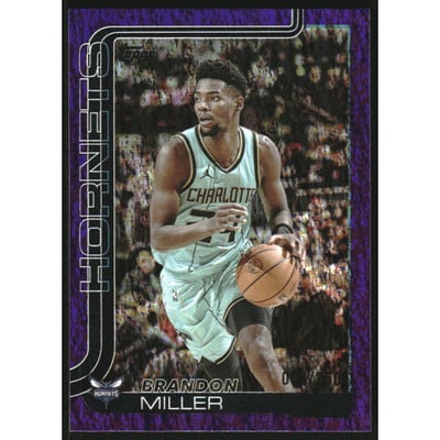 2025-26 Topps Purple Holo Foil #68 Brandon Miller
