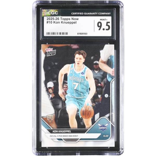 Kon Knueppel Charlotte Hornets 2025-26 Topps Now 