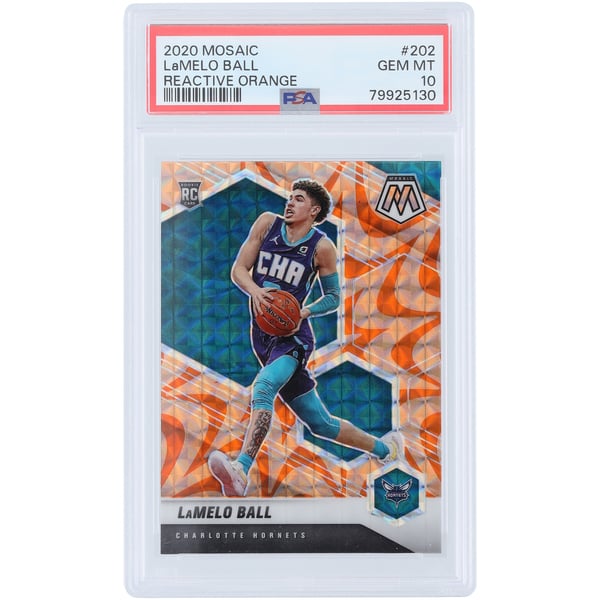 LaMelo Ball Charlotte Hornets 2020-21 Panini Mosaic Reactive 