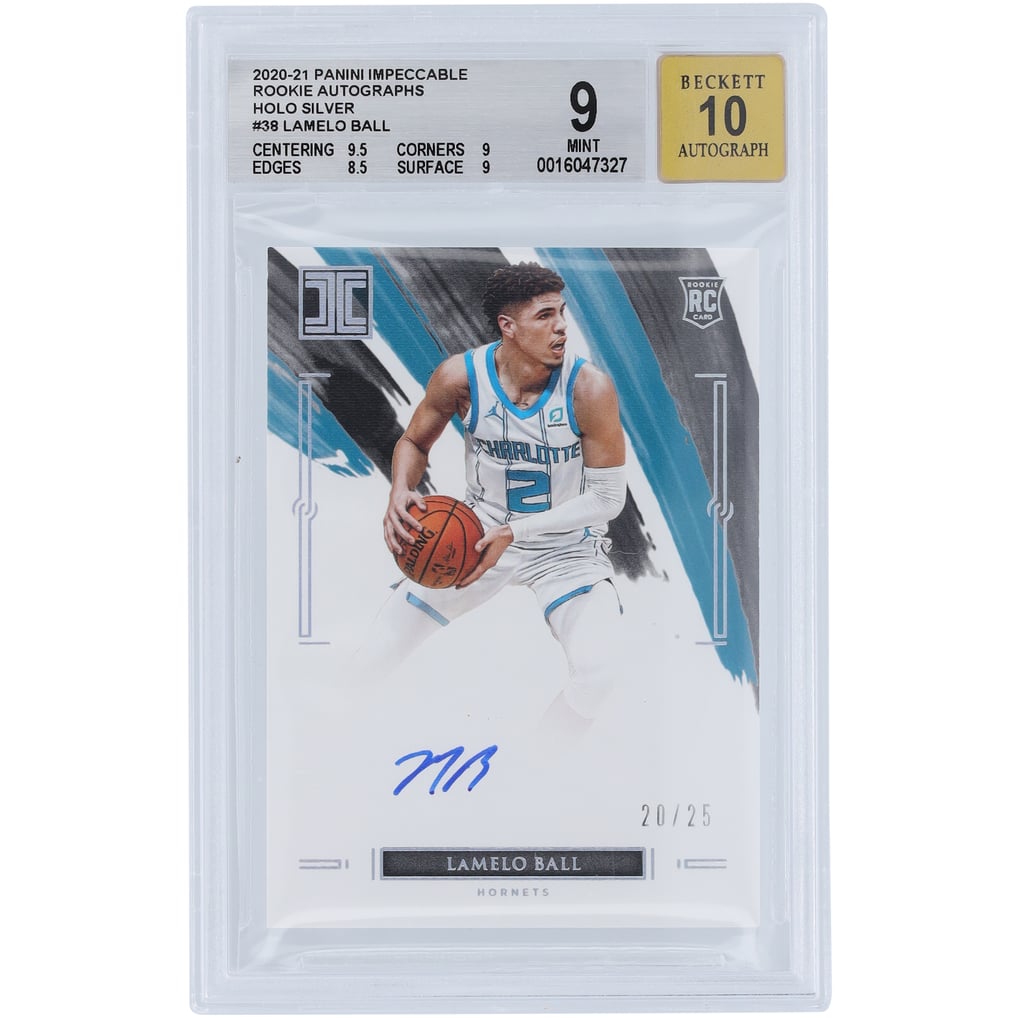 LaMelo Ball Charlotte Hornets Autographed 2020-21 Panini