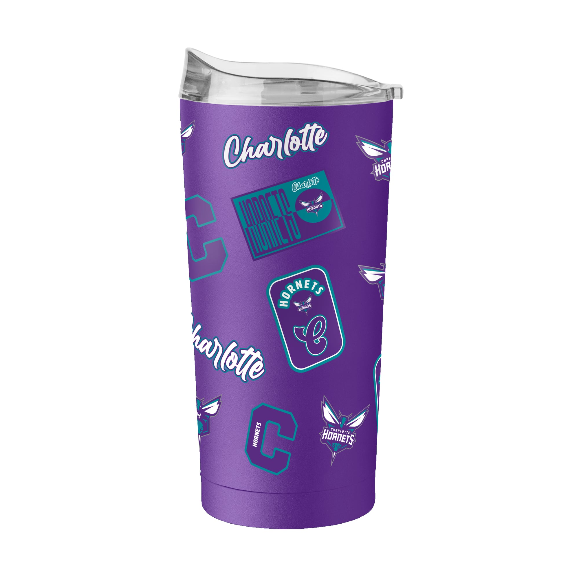 Logo Brands  Charlotte Hornets 20oz. Dreamweave Powder Coat Tumbler