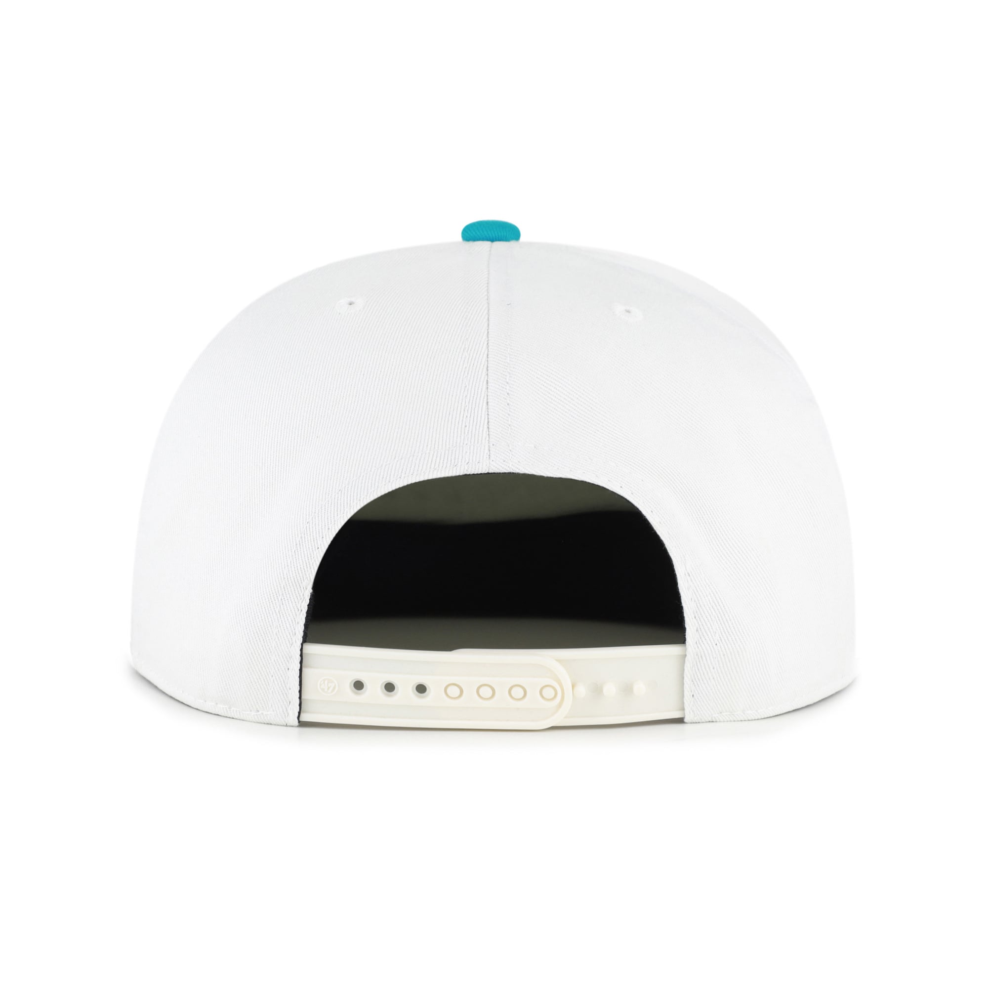 Casquette snapback Captain Charlotte Hornets Script Stack crème pour homme
