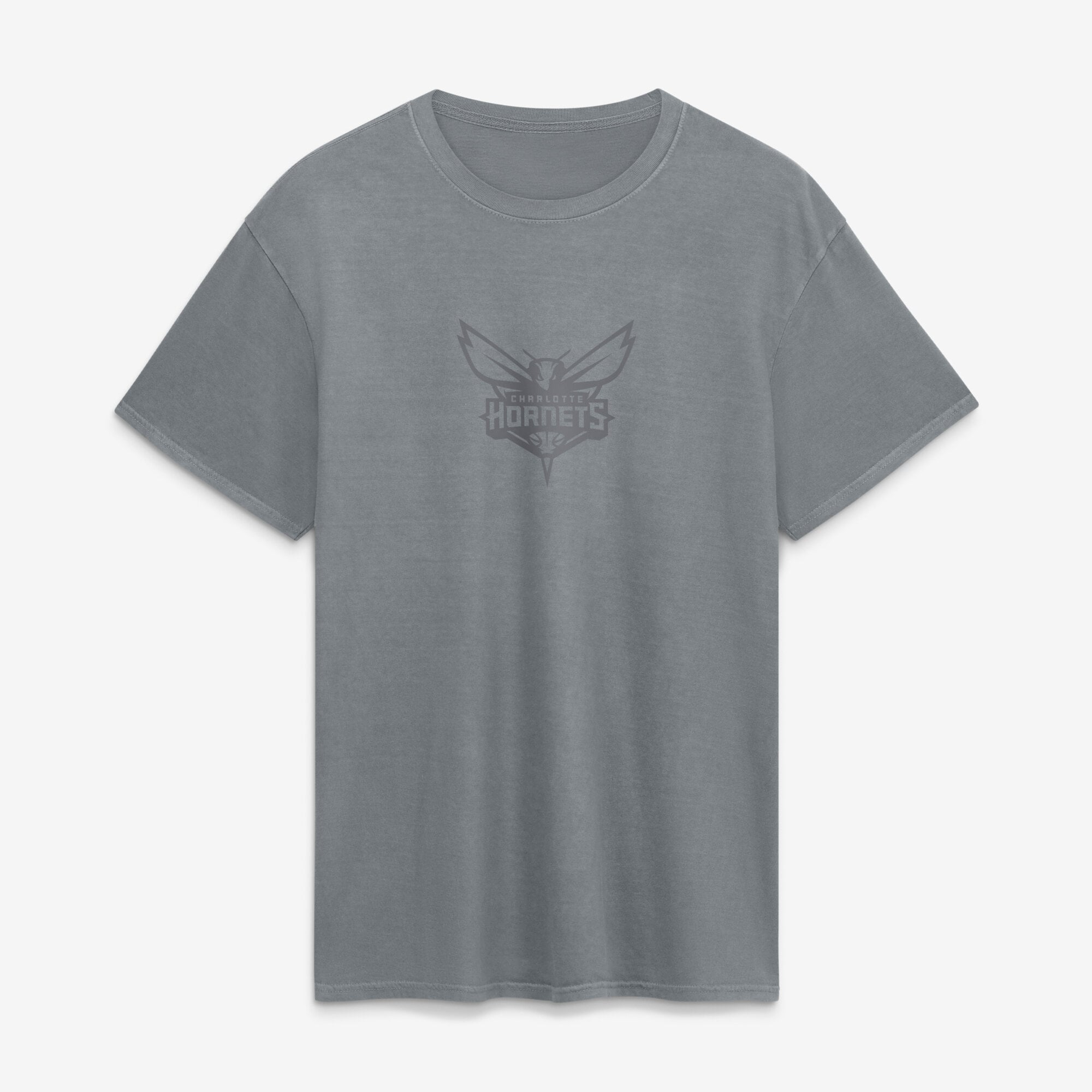 Men's Fanatics Gray Charlotte Hornets Beach Wash T-Shirt