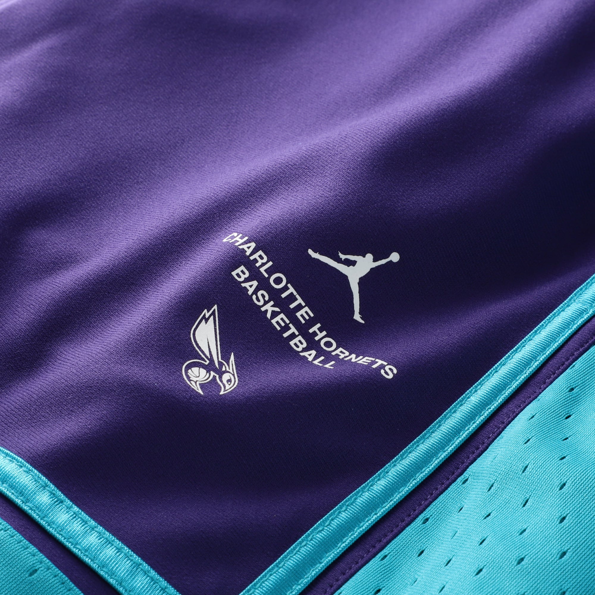 Short de match Jordan Brand violet Charlotte Hornets 2026 Standard Issue pour homme