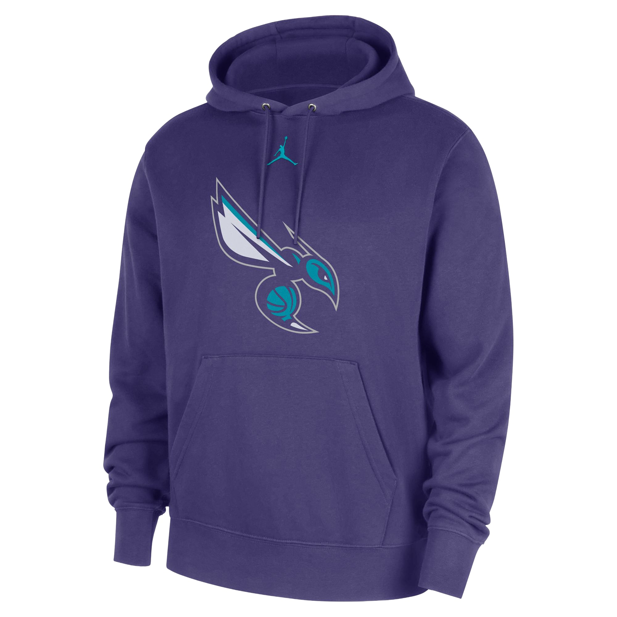 Men's Jordan Brand  Purple Charlotte Hornets Statement Edition Club Fleece Hoodie