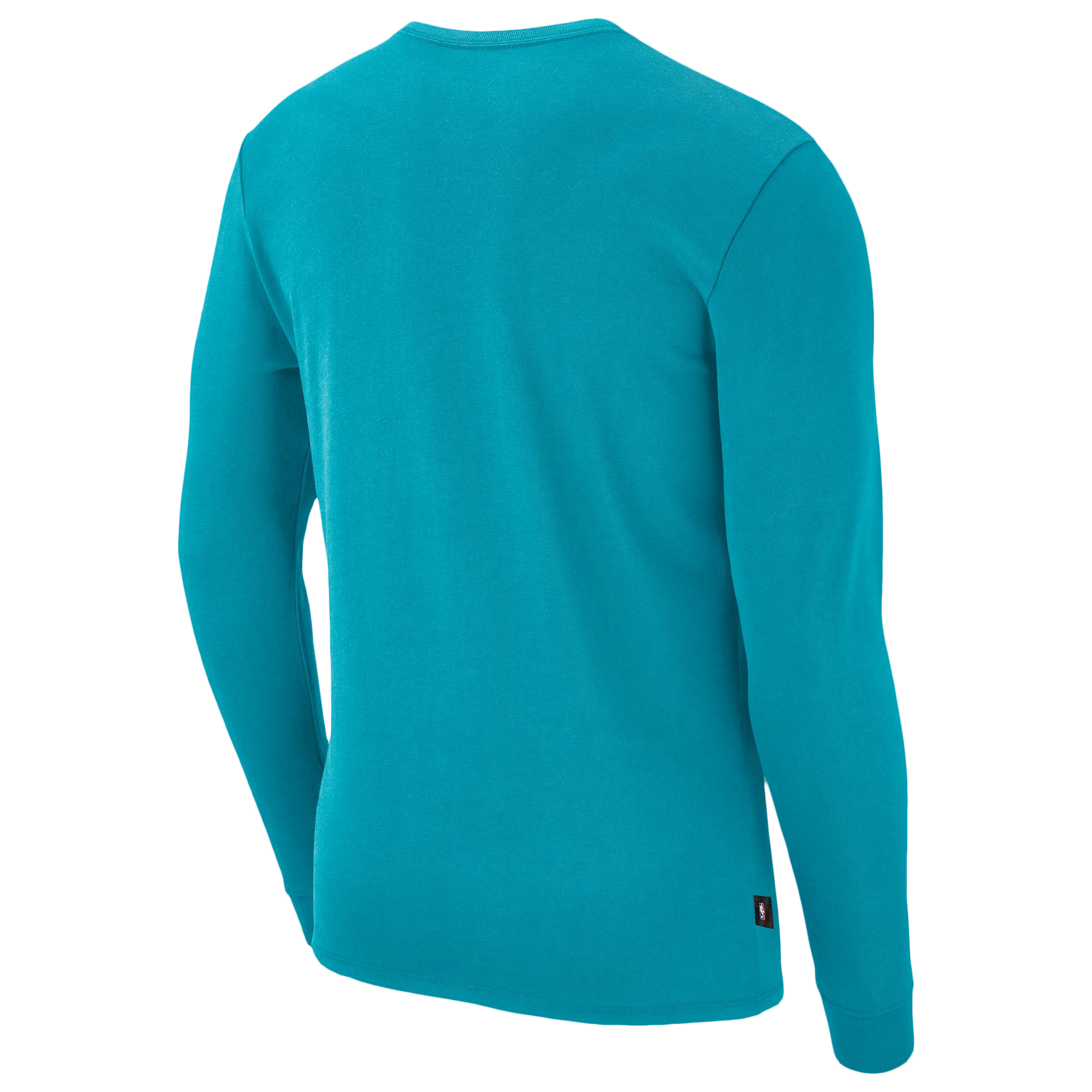 T-shirt à manches longues d'entraînement Jordan Brand Teal Charlotte Hornets 2026 Standard Issue pour homme