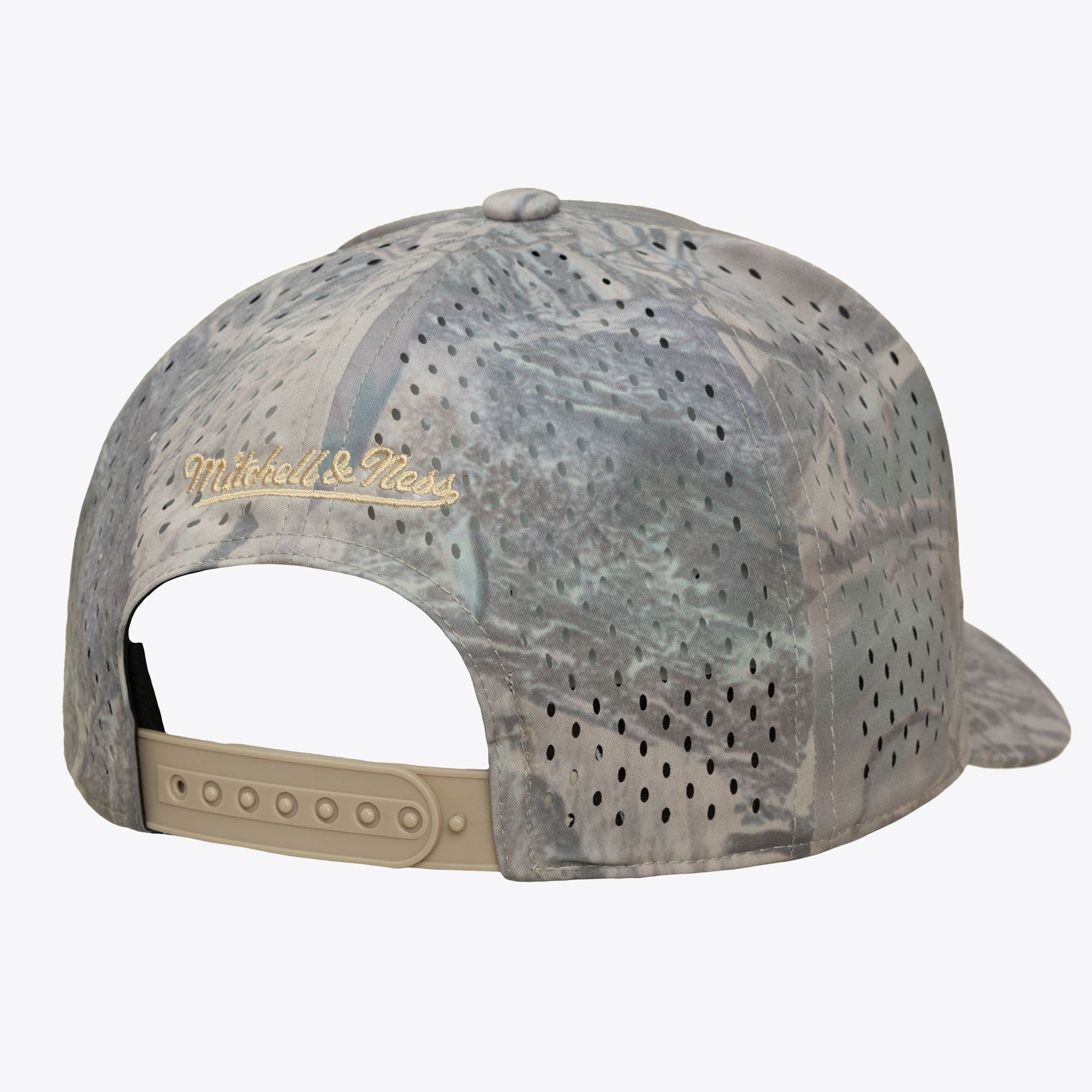 Casquette ajustable Mitchell & Ness Camo Charlotte Hornets Perfect Pro pour homme