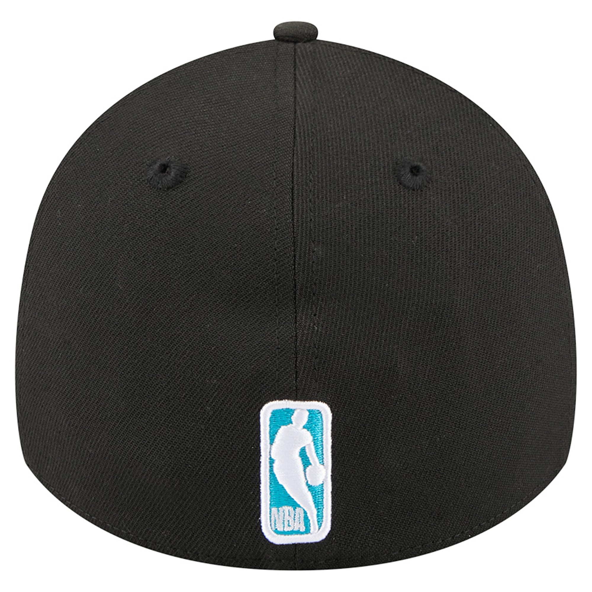 Men's New Era Black Charlotte Hornets 39THIRTY Flex Hat