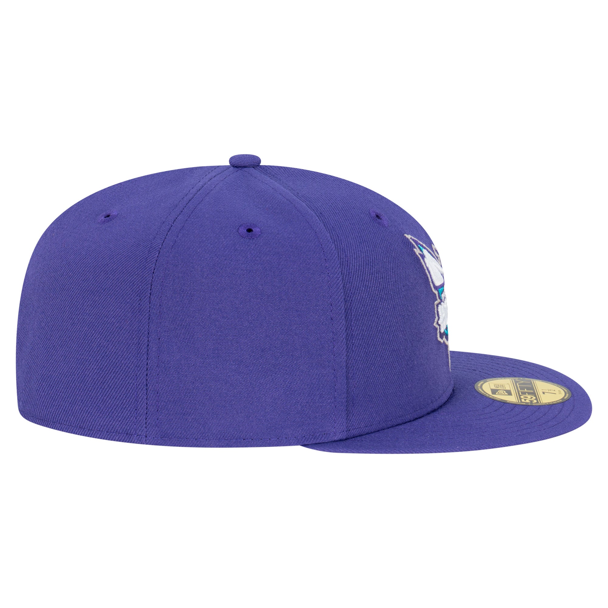 Men's New Era Purple Charlotte Hornets Team 59FIFTY Fitted Hat