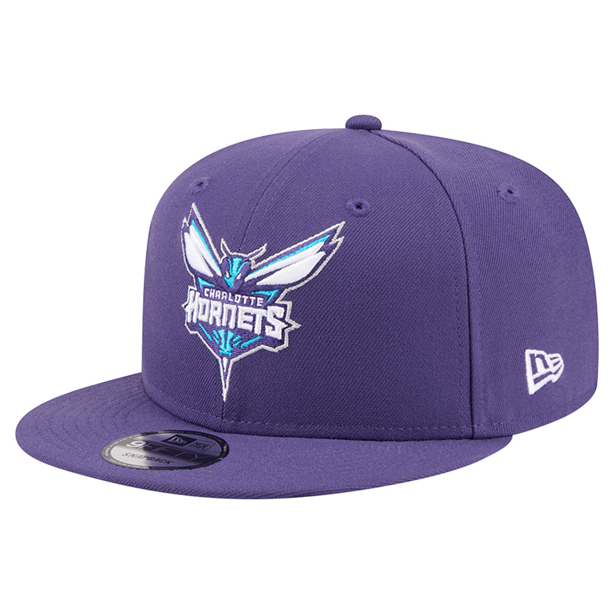Men's Charlotte Hornets  New Era Purple Team 9FIFTY Snapback Hat