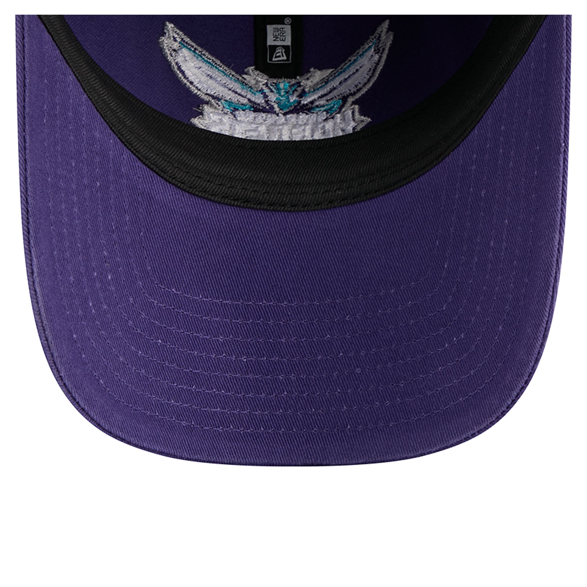 Men's New Era Purple Charlotte Hornets Team 9TWENTY Adjustable Hat