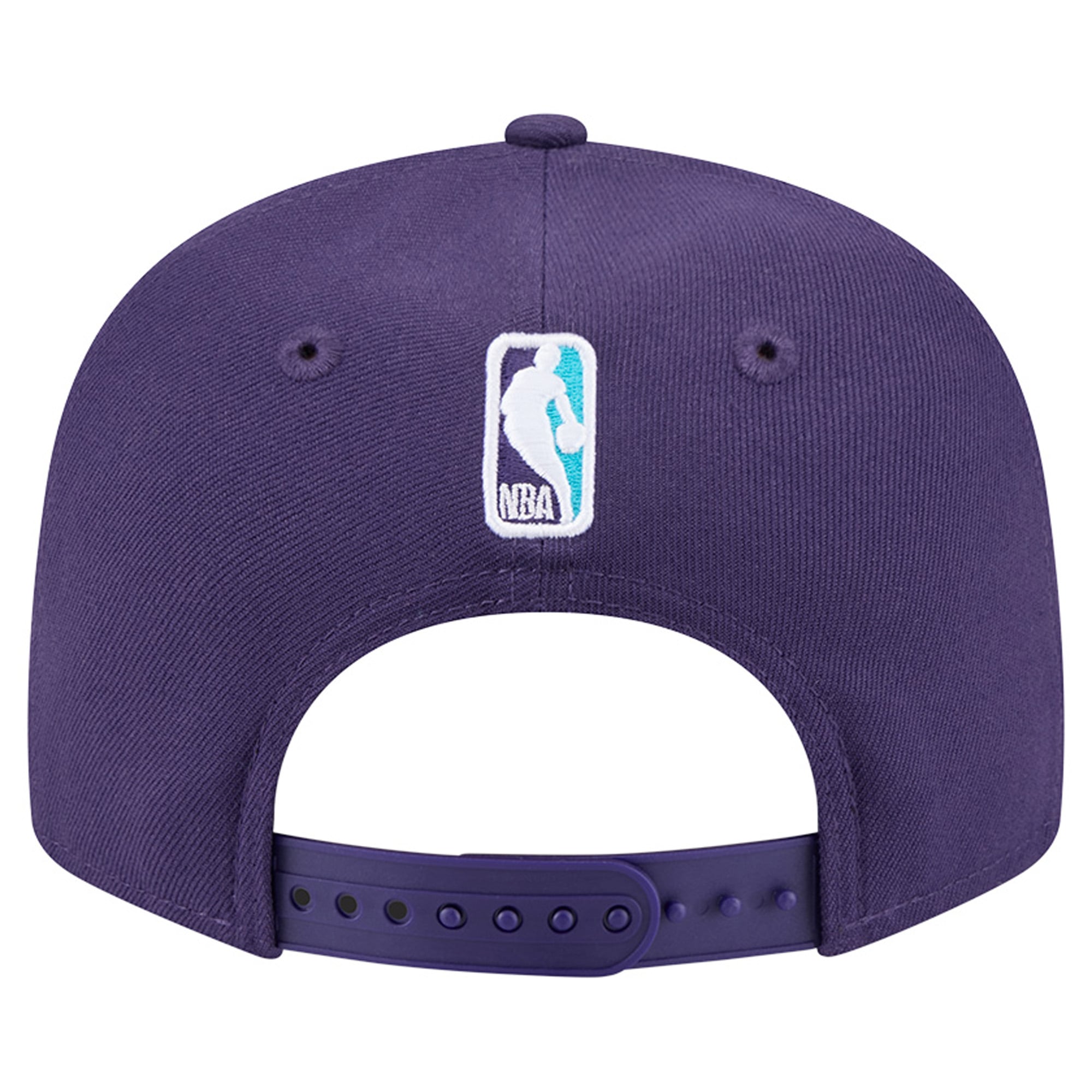 Men's New Era Purple Charlotte Hornets Two-Tone 9FIFTY Snapback Hat