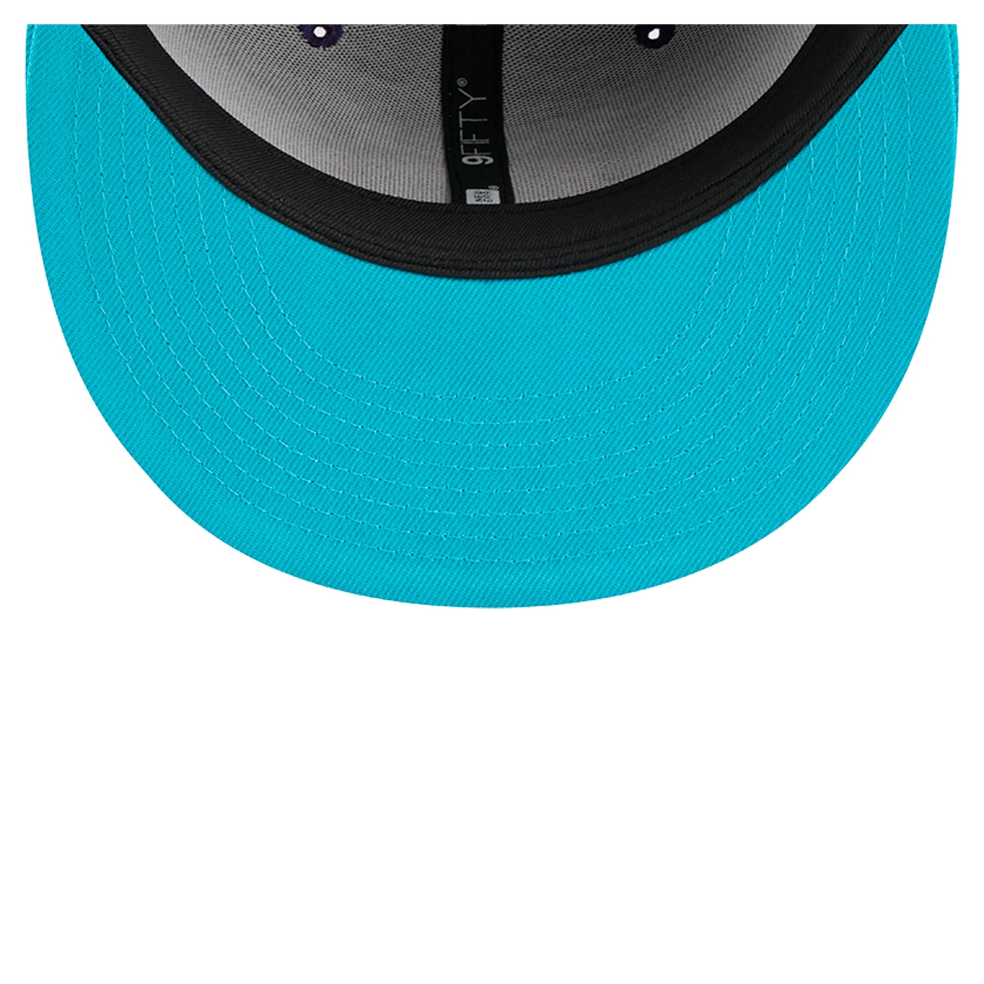Men's New Era Purple Charlotte Hornets Two-Tone 9FIFTY Snapback Hat