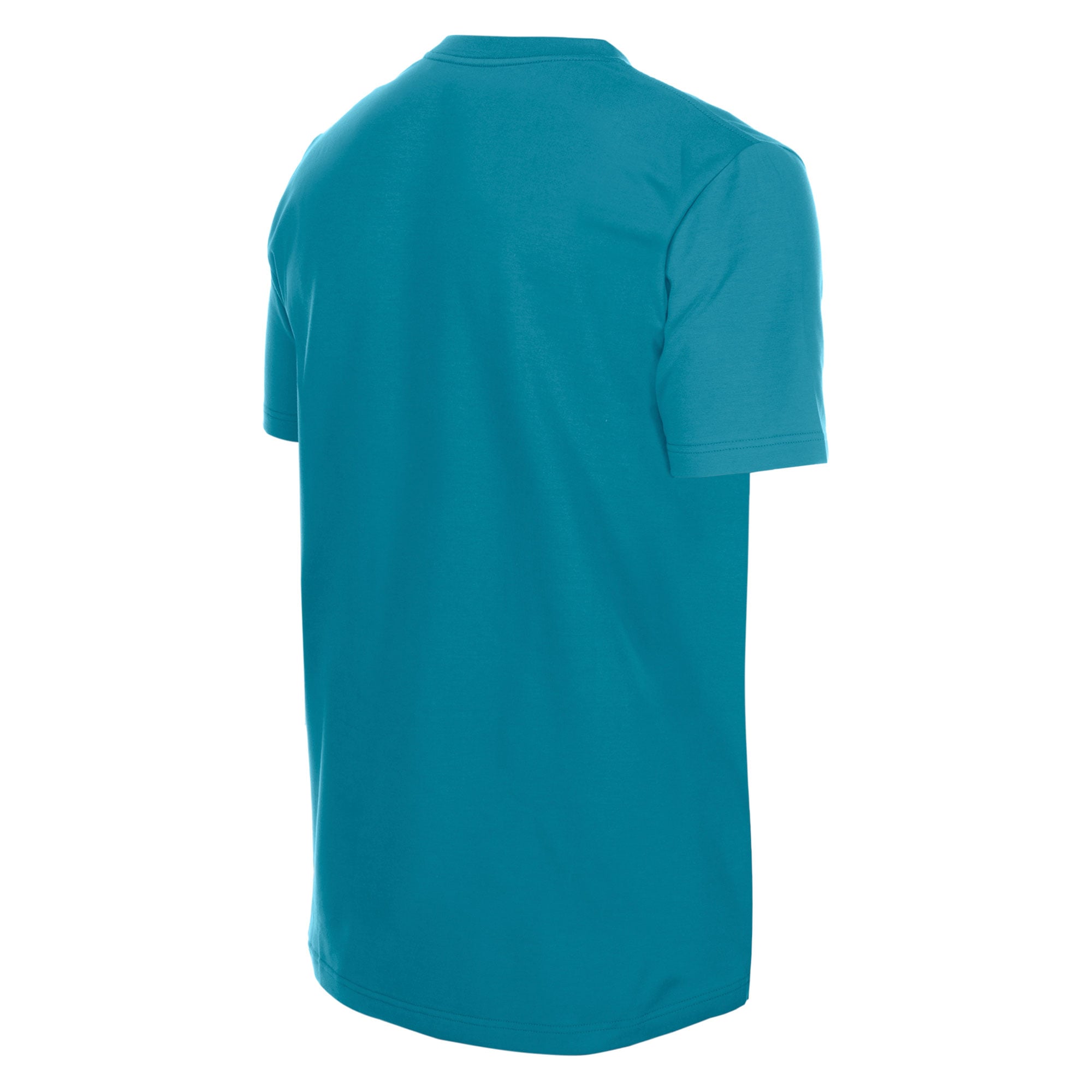T-shirt floqué New Era bleu sarcelle Charlotte Hornets pour homme